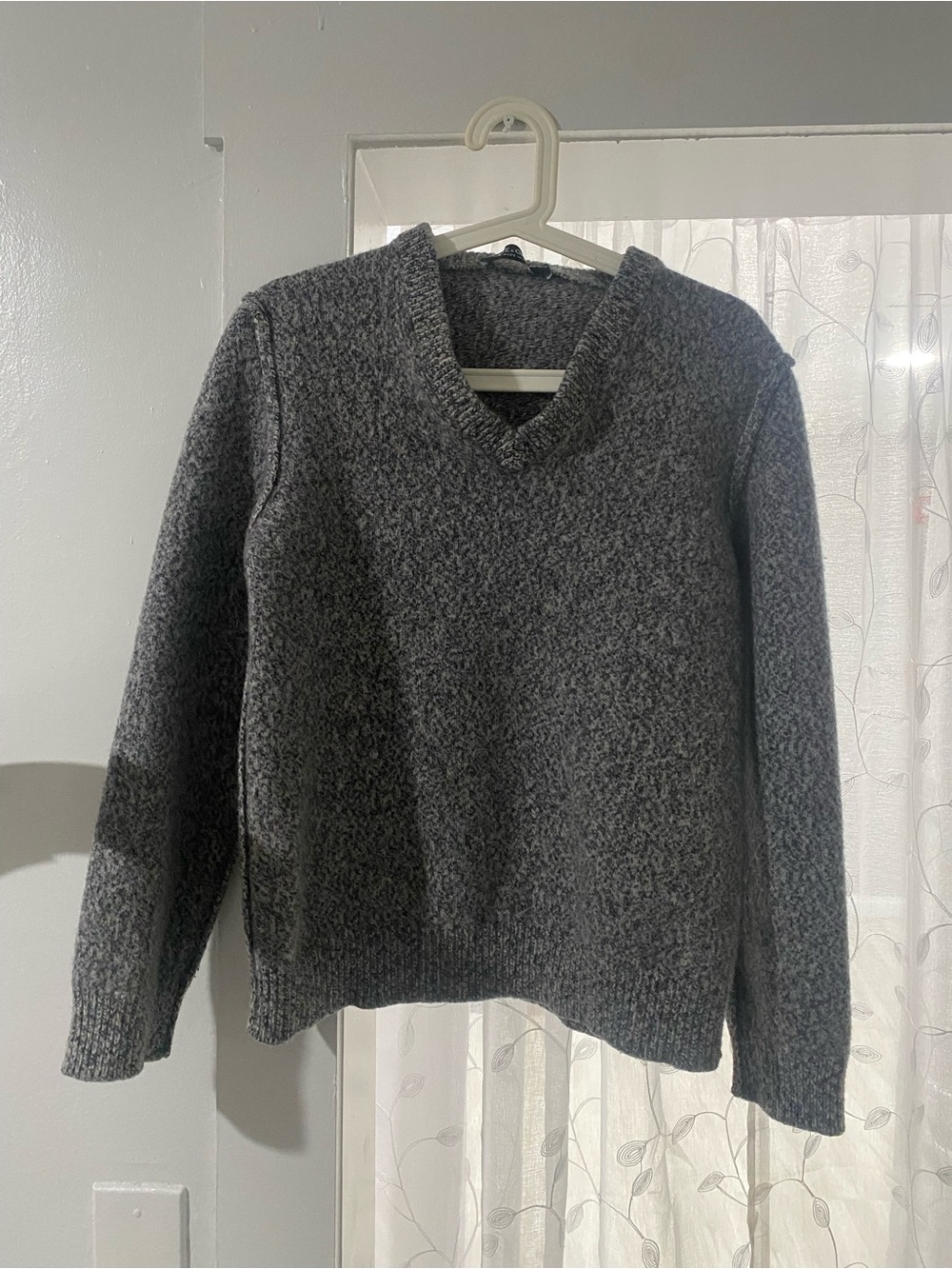 Dolce & Gabbana Women's Charcoal V-Neck Sweater